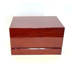 Orbita Sparta 2 Deluxe Watch Winder Rotorwind Teak Burl Case Finish